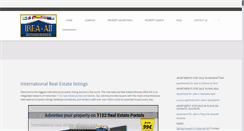 Desktop Screenshot of international-real-estate-alliance.com