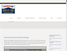 Tablet Screenshot of international-real-estate-alliance.com